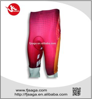 Cycling Padding Shorts digital print Men's Nylon cycling short
