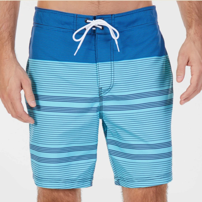 product-1-1 Stripe print men beach short front.png