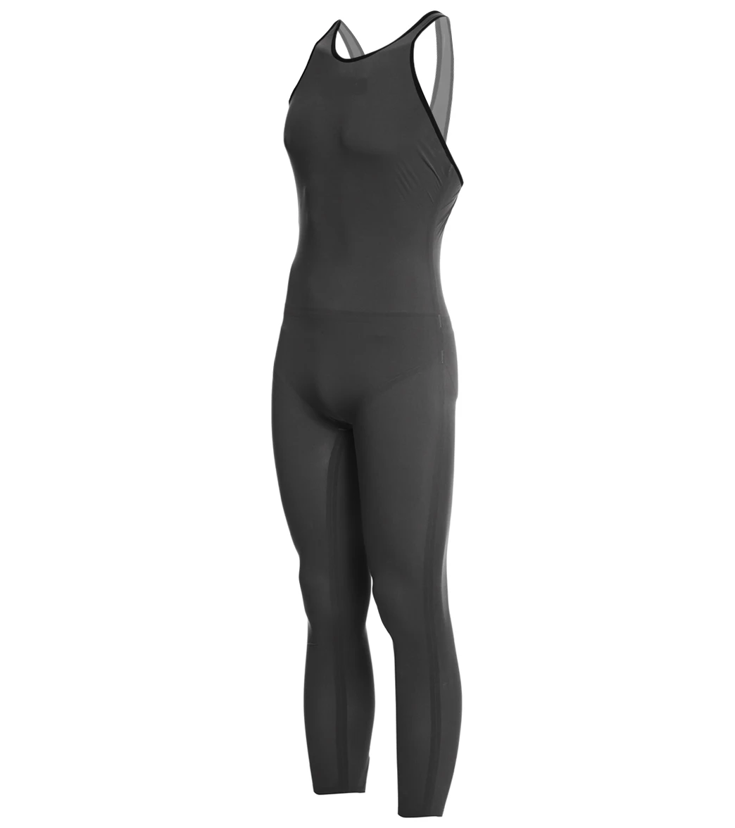 Men's one-piece swim trunks black color side.jpg product-771-1086