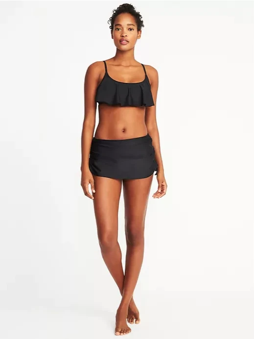 Drawstring Shorts for Women body show front.png product-1-1