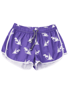 Sailboat Print Beach Shorts.jpg