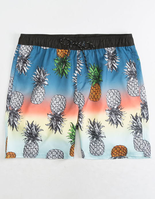 ananas printing beach pants front.jpg product-535-646