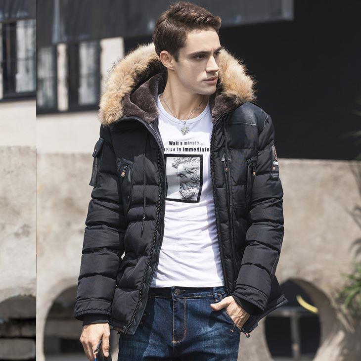 Winter Jackets With Fur Hood For Man
