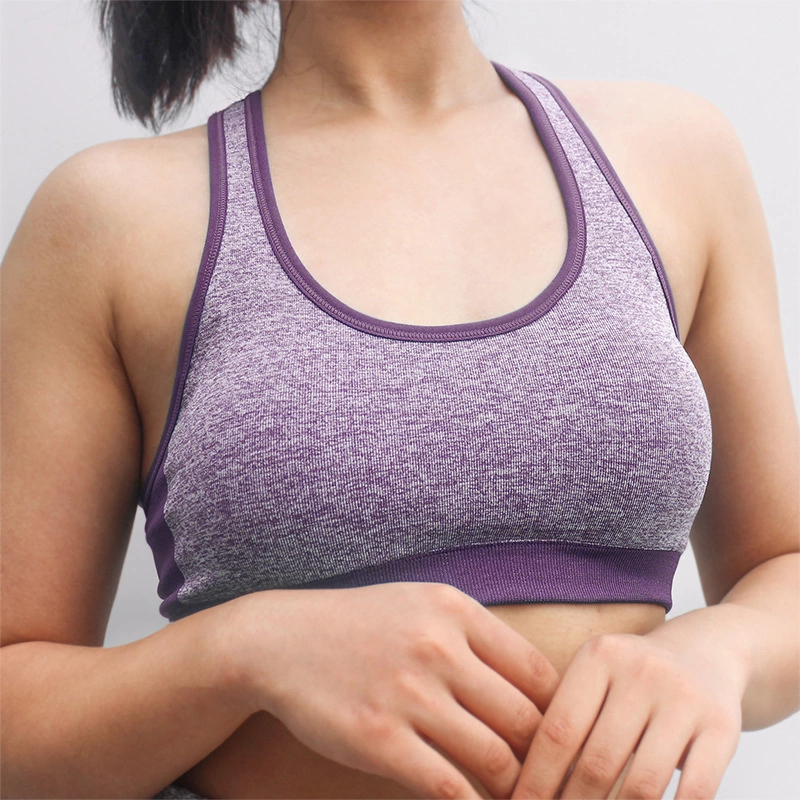 2018 LOW MOQ wholesale activewear women dry fit top gym sport bra fitness wear