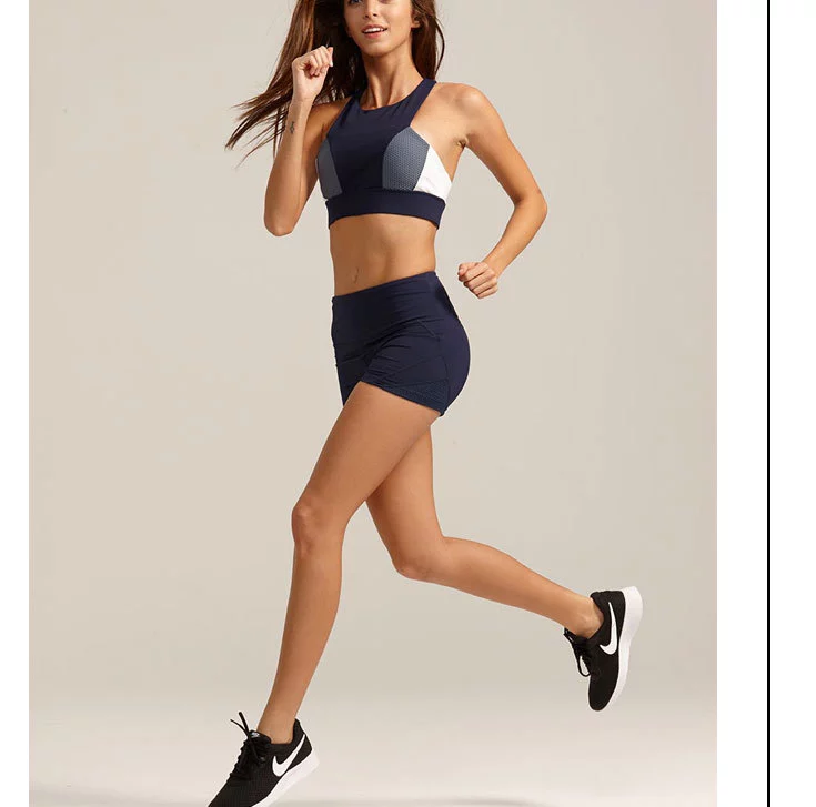 Free sample high impact raceback hot sexy yoga sports bra with gathered
