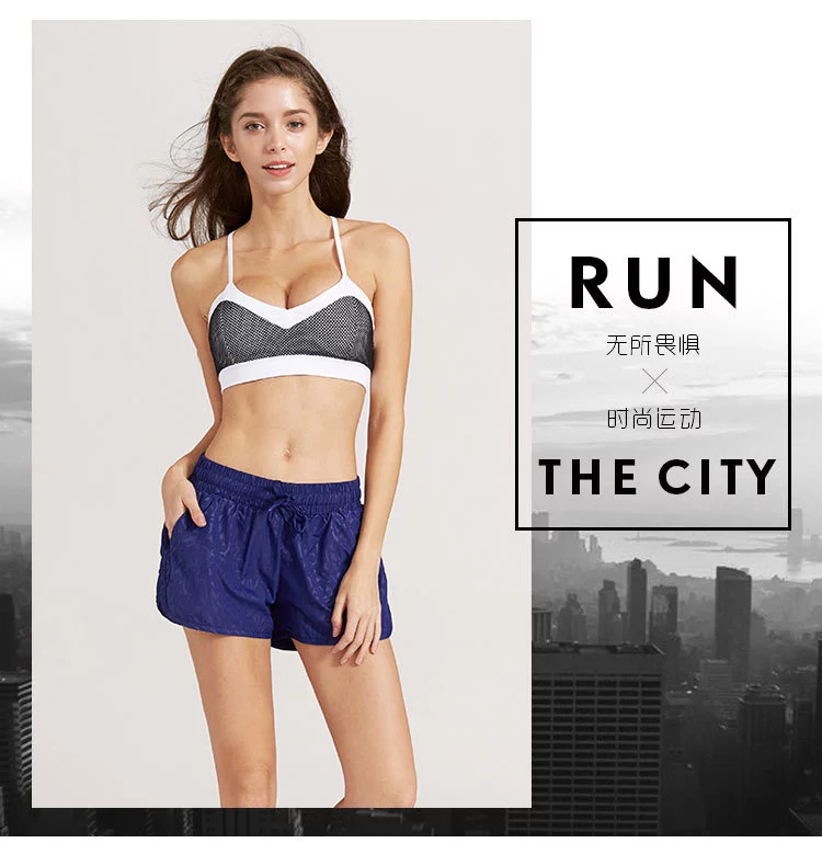 2018 new fashion custom print low front sports bra cup