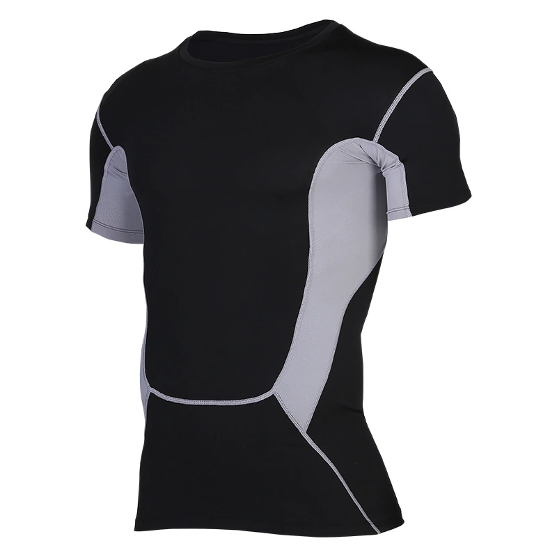 Quick Dry Athletic Clothing Sports Running t-shirt Gym Wear Men Workout T Shirt