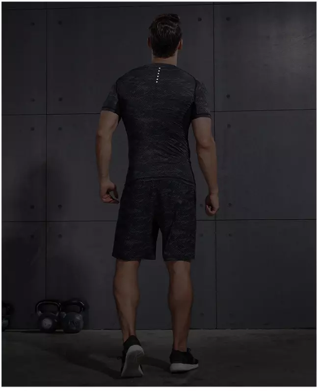 Wholesale Athletic Workout Clothing Sport Men Gym Fitness Dry Fit T Shirt