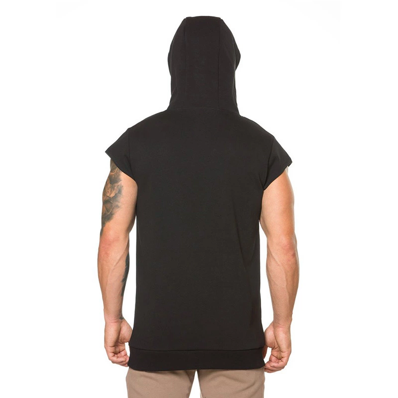 2018 New Arrival Custom Fitness Hoodie Men Hooded Sweatshirt
