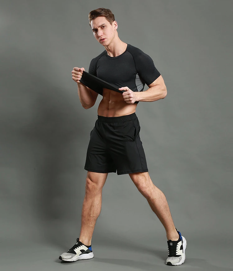 Quick-drying breathable Men's gym sports outdoor wear workout fitness pants