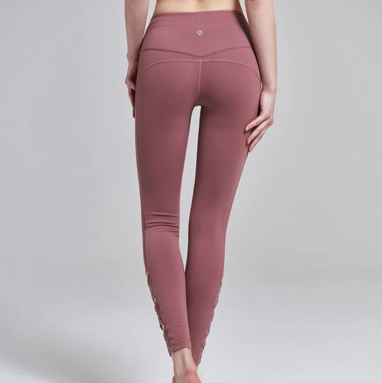 Women New Arrival Design Nylon and Spandex Yoga Tights Leggings