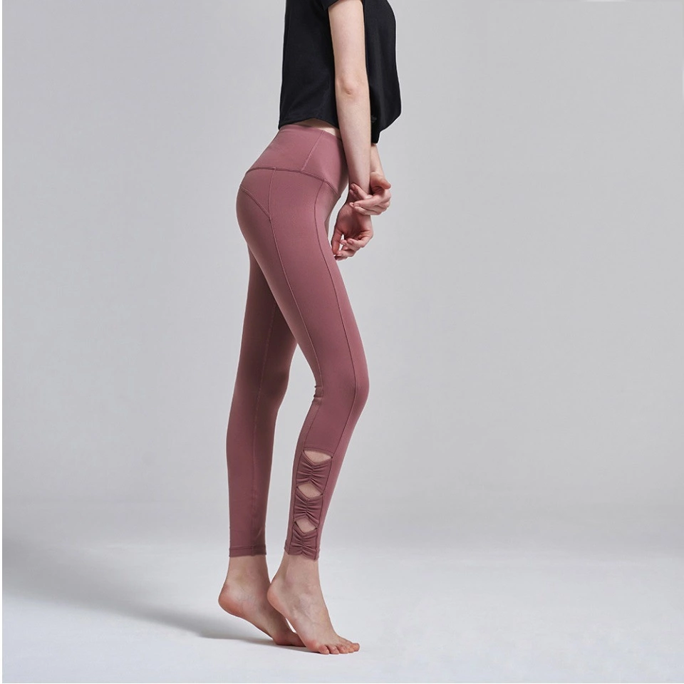 Women New Arrival Design Nylon and Spandex Yoga Tights Leggings