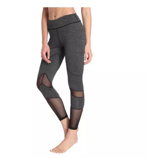Women's Mesh Workout pants sexy yoga compression legging clothing