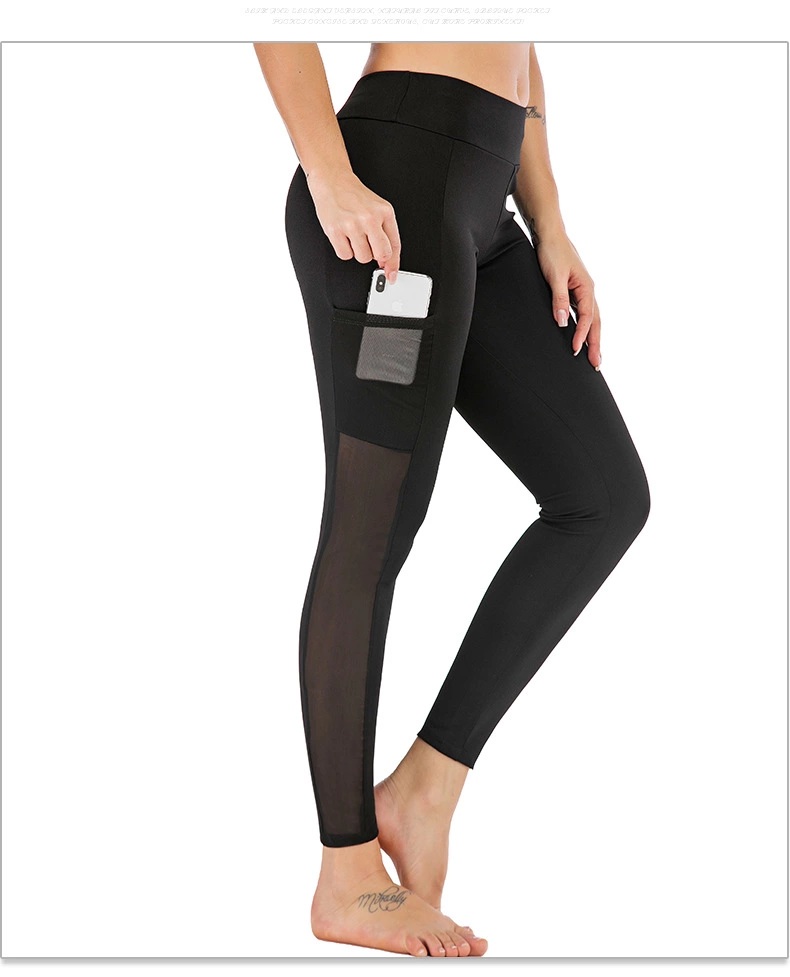 2019 compression gym wear leggings for women black yoga pants