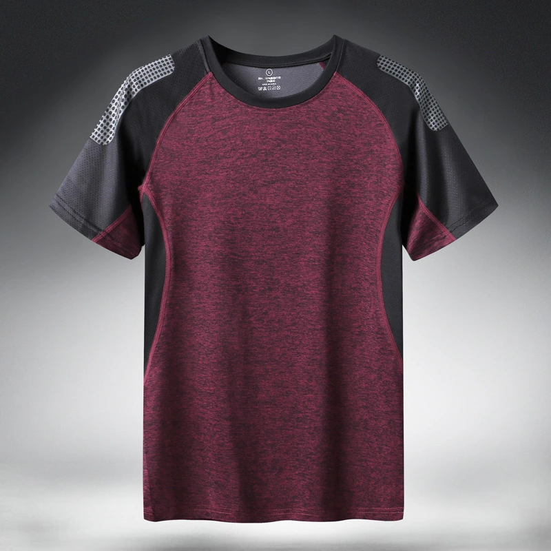 High qualitY gym t shirts men wholesale compression shirts for men t-shirt