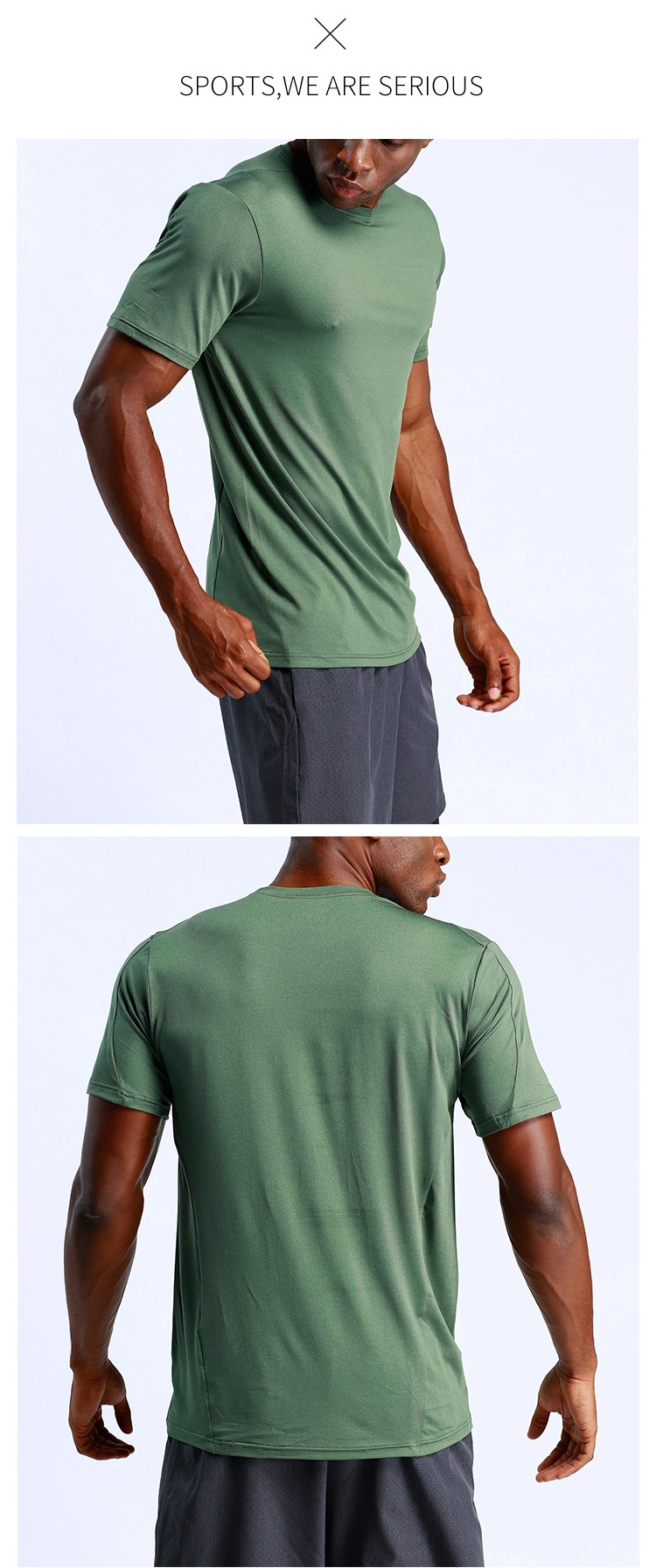 custom man sports wear men Yoga wear fitness clothing gym shirts mens compression shirt