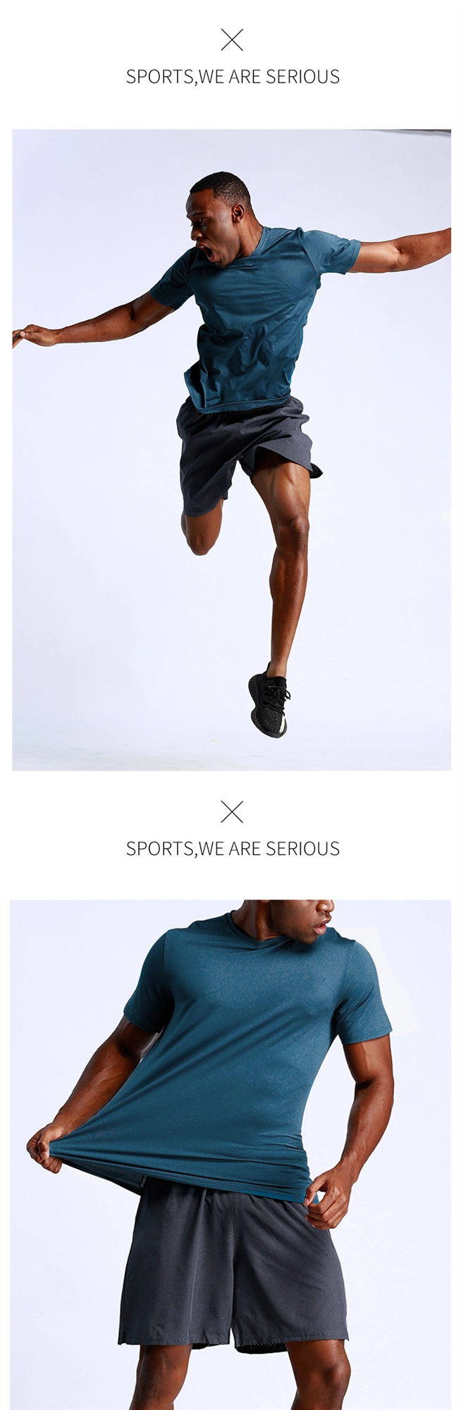 custom man sports wear men Yoga wear fitness clothing gym shirts mens compression shirt