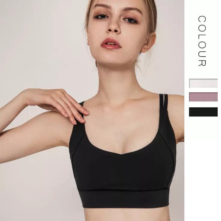 New Women Activewear Stretch High Waist Cationic Yoga Bra and Legging Set Mesh Design