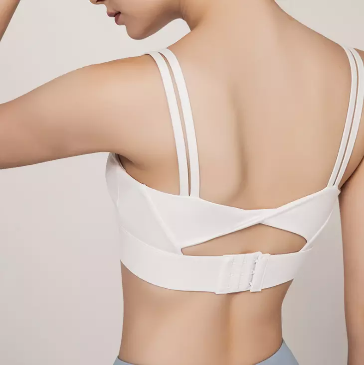 New Women Activewear Stretch High Waist Cationic Yoga Bra and Legging Set Mesh Design