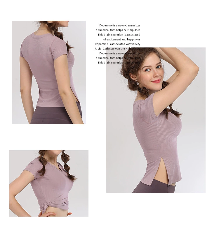 product-750-814 dry fit t-shirt sport running t shirt for women