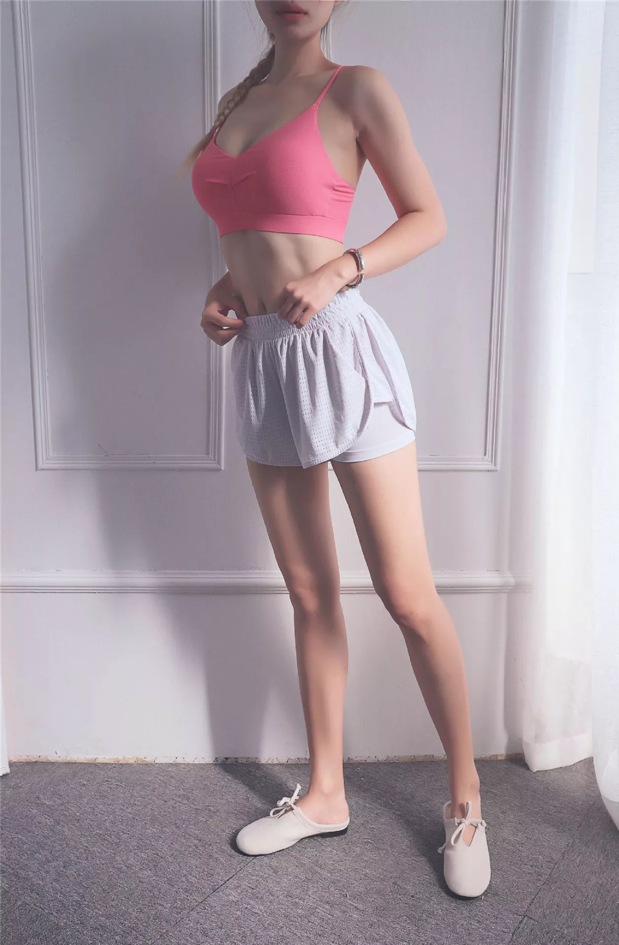 Fitness shorts for women with wide hips training running yoga speed dry shorts