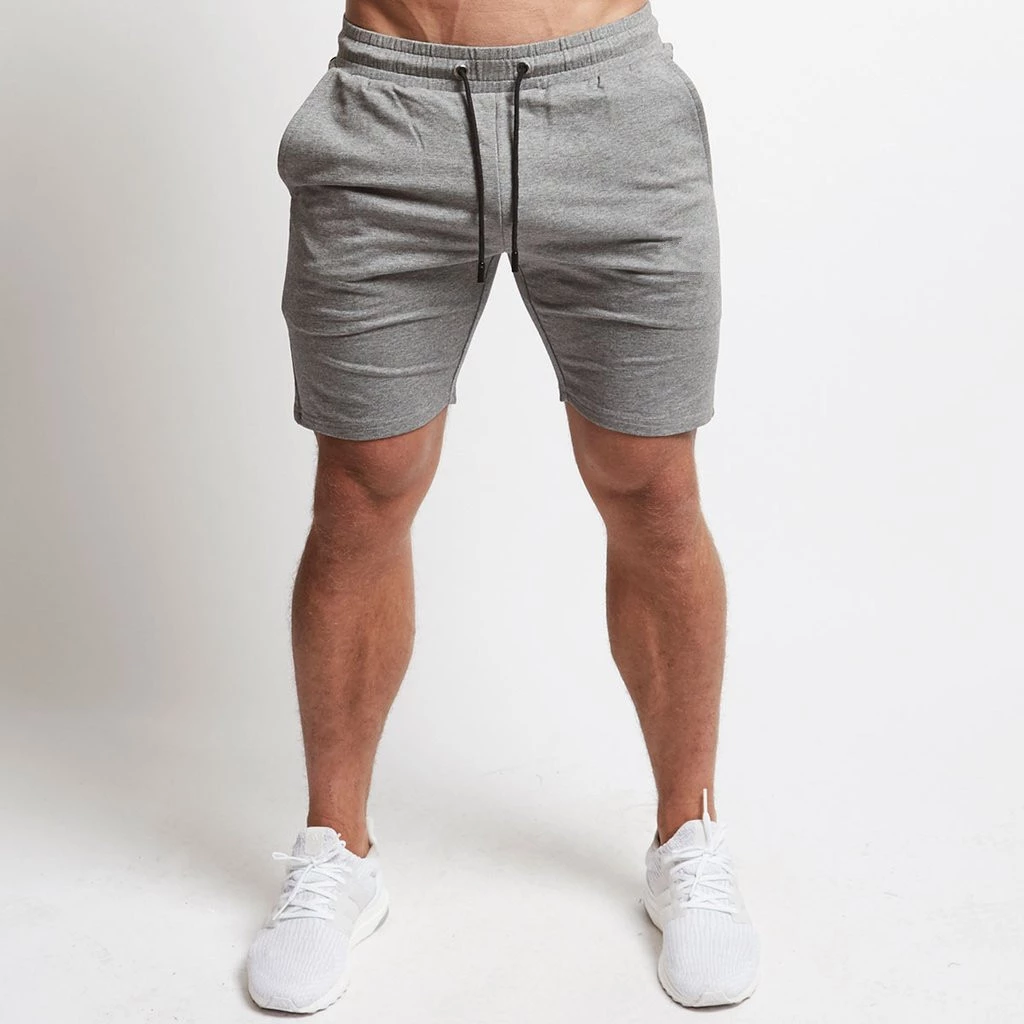 Summer's new men's fitness shorts running workout pants workout pants