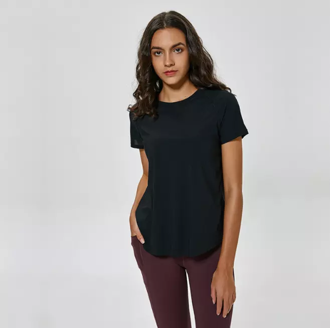 product-656-652 Popular Fitness Gym t shirts gym, Sportswear Women Workout woman gym shirt