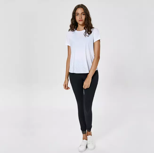 product-654-648 Popular Fitness Gym t shirts gym, Sportswear Women Workout woman gym shirt