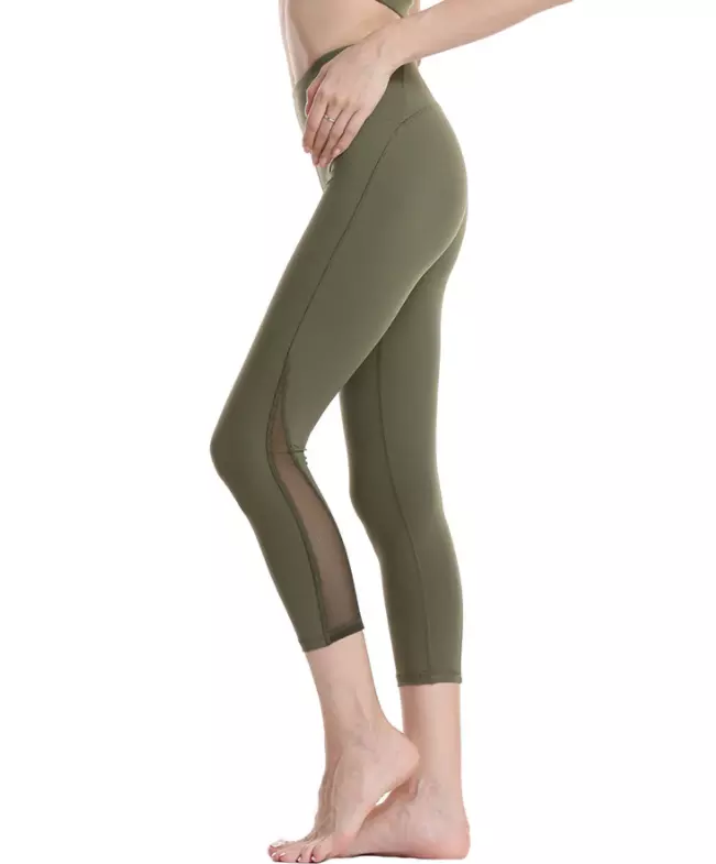 Ladies Stretchy Gradient camel toe leggings, New Women's High Elasticity girls leggings