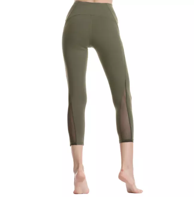 Ladies Stretchy Gradient camel toe leggings, New Women's High Elasticity girls leggings