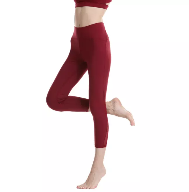 Ladies Stretchy Gradient camel toe leggings, New Women's High Elasticity girls leggings