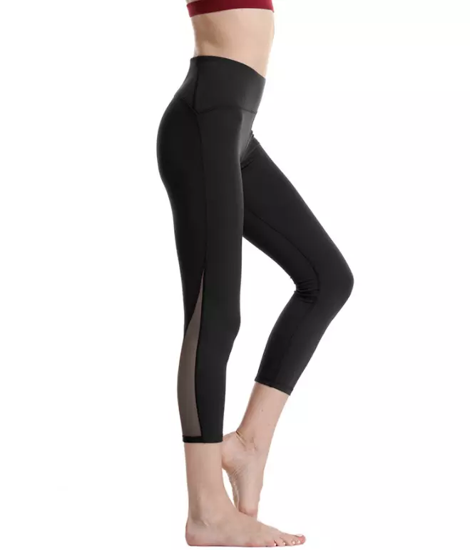 Ladies Stretchy Gradient camel toe leggings, New Women's High Elasticity girls leggings