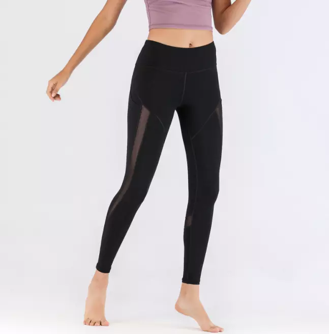 Ladies Stretchy Gradient leggings sport, New Women's High Elasticity cotton leggings