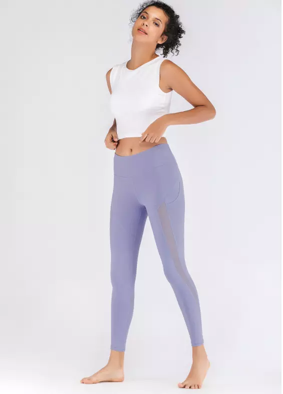 Ladies Stretchy Gradient leggings sport, New Women's High Elasticity cotton leggings
