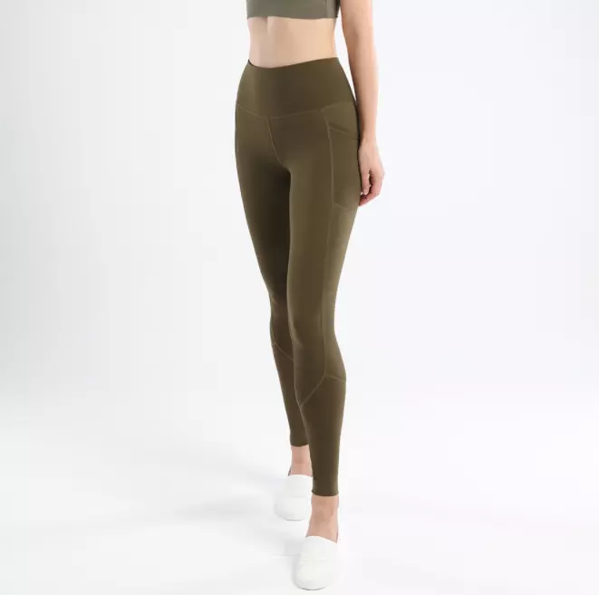2020 Wholesale high waist yoga leggings with pocket, New Women's workout legging femme