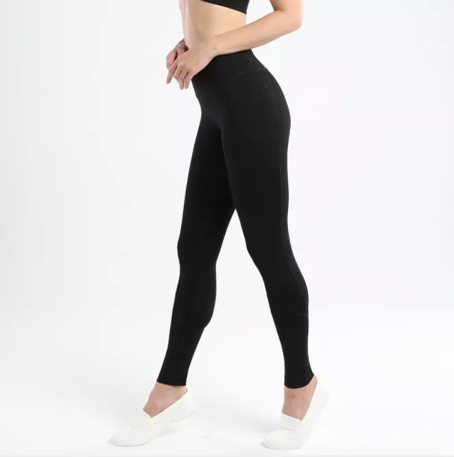 2020 Wholesale high waist yoga leggings with pocket, New Women's workout legging femme
