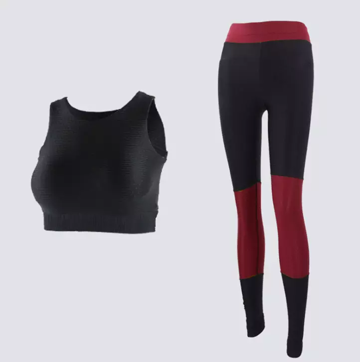 Custom Women Athletic custom yoga set packaging, Wholesale high quality yoga set one piece
