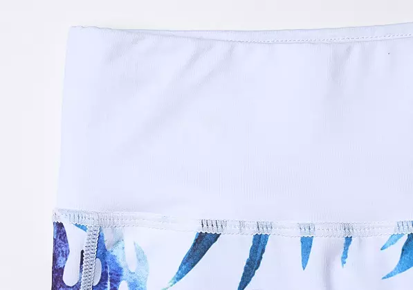 OEM Customized 2019 Printed Tropical Floral Paisley feather Leggings 3D Print leggings for women