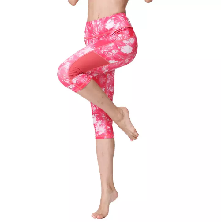 2019 OEM Customized womens gym leggings 3D Print leggings yoga