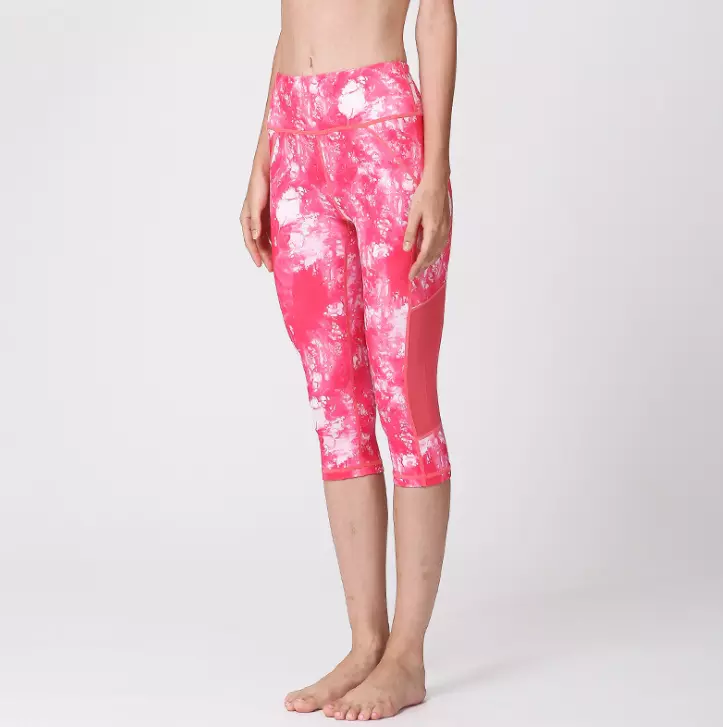 2019 OEM Customized womens gym leggings 3D Print leggings yoga