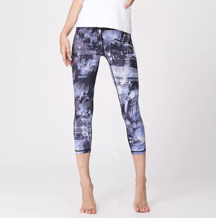 2019 OEM Customized womens gym leggings 3D Print leggings yoga