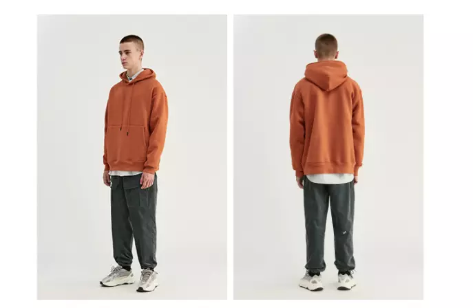2019 Wholesale Basic Print cotton hoodies, Men's Customized Color reflective hoodie