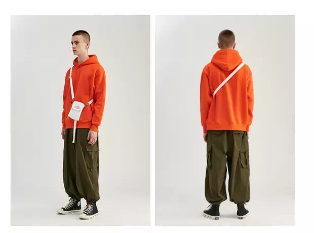 2019 Wholesale Basic Print cotton hoodies, Men's Customized Color reflective hoodie