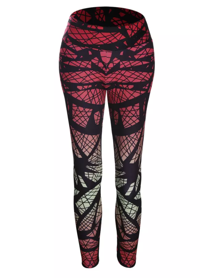 Wholesale Custom Girls Printed buttery soft leggings, Women fitness workout womens training leggings