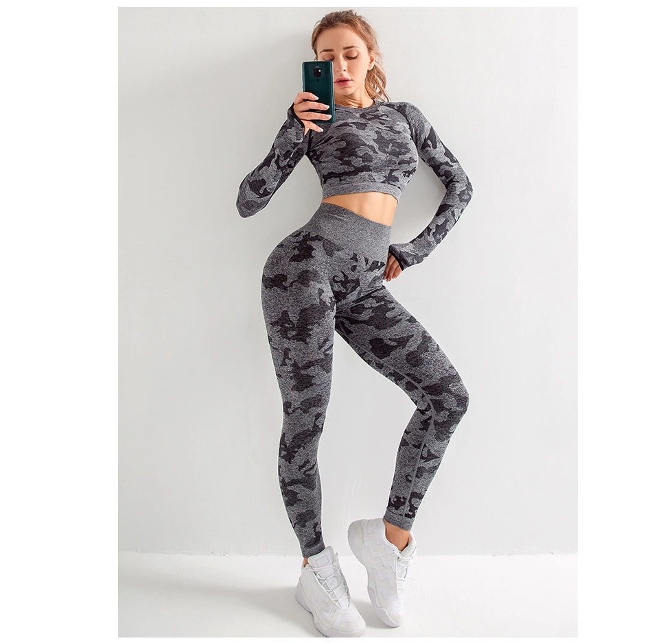 Custom wholesale Yoga Pants Sports Leggings Women Gym Set Clothes Workout Fitness Sportswear
