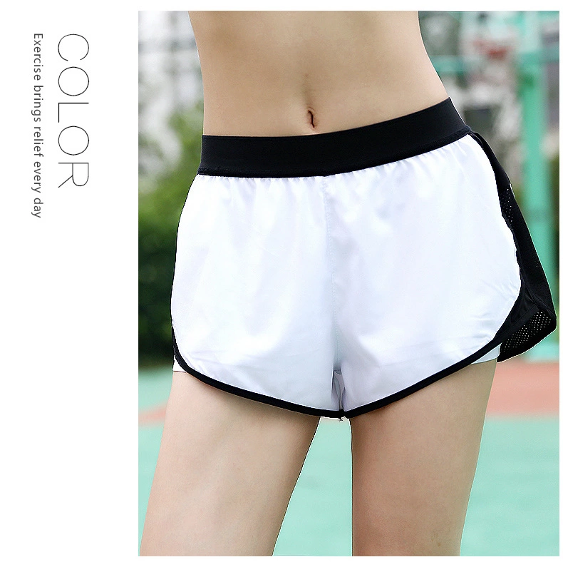 Summer womens sports fitness quick dry slacks yoga running shorts for women