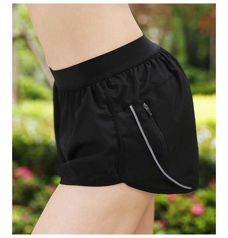 Summer womens sports fitness quick dry slacks yoga running shorts for women