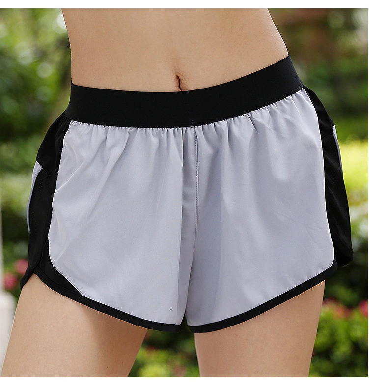 Summer womens sports fitness quick dry slacks yoga running shorts for women