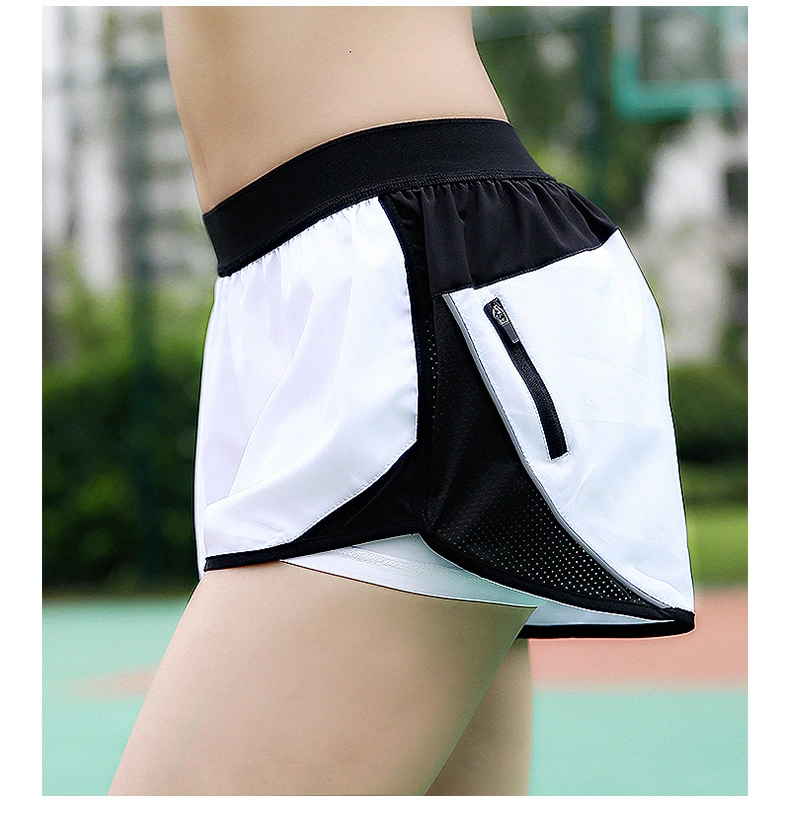 Summer womens sports fitness quick dry slacks yoga running shorts for women