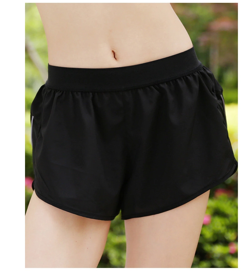 Summer womens sports fitness quick dry slacks yoga running shorts for women